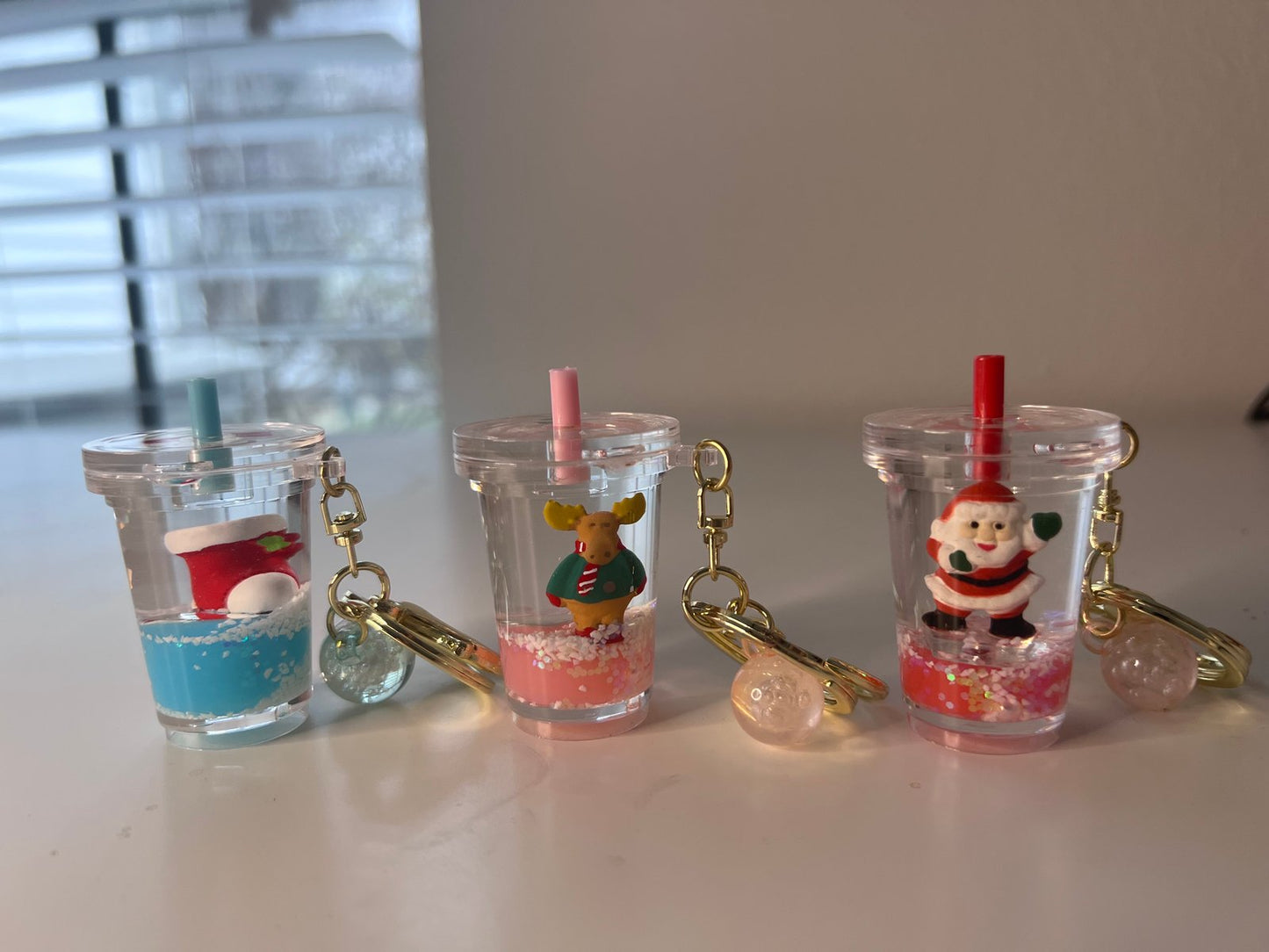 Christmas keychains (3 designs)