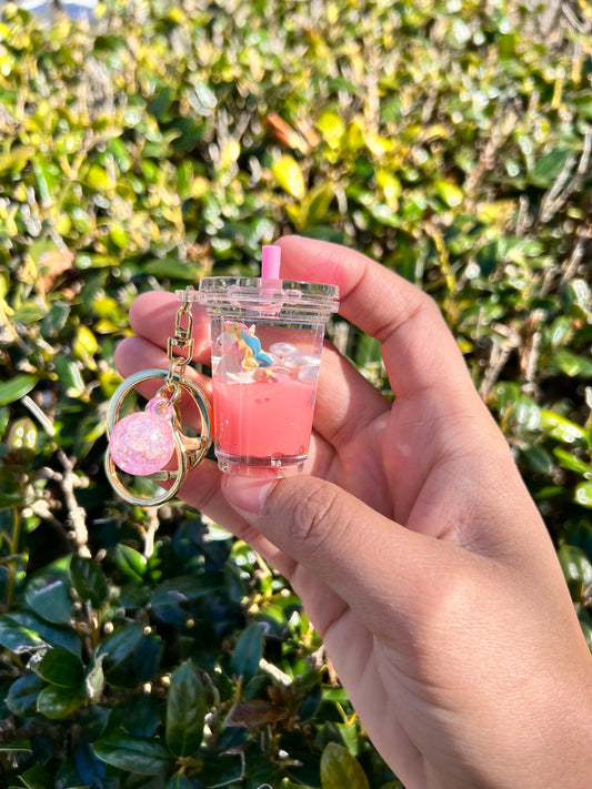 Boba Unicorn keychain